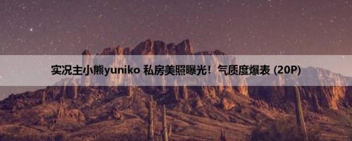 实况主小熊yuniko 私房美照曝光！气质度爆表 (20P)